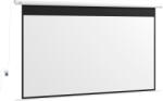 HomCom Ecran Proiector 120", Motorizat cu Telecomandă, Montaj pe Perete sau Tavan, Ideal pentru Acasă și Birou, 293, 5x8x176 cm, Alb | Aosom Romania (001-020V91WT)