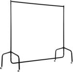 HOMCOM Suport pentru haine cu 4 roți de fier, 150x60x150cm | Aosom Romania (03-0006)