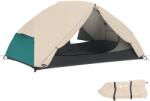 Outsunny Cort de Camping pentru 2 Persoane cu 2 Uși, 2 Ferestre cu Plasă și Geantă de Transport, 280x225x110 cm, Bej | Aosom Romania (A20-480V00BG) Cort