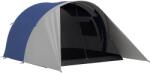Outsunny Cort de camping familial pentru 3-4 persoane, impermeabil ușor ventilat, ușor de montat, dim. 390L x 315l x 188H cm | Aosom Romania (A20-350V00DB) Cort