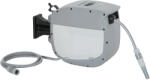 Outsunny Derulator pentru furtun retractabil 20+1, 9 m cu duză 2 moduri blocare automată și retragere controlată suport gri | Aosom Romania (84H-452V01GY)