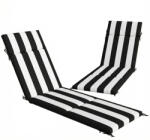 Outsunny perne impermeabile pentru mobilier de piscină, perne mari pentru șezlonguri, perne șezlonguri de exterior | Aosom Romania (84K-079V00BK)