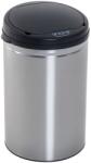 HomCom Coș de Gunoi Automat cu Senzor din Oțel Inoxidabil cu/separat Recipient Interior Rotund de 30 L | Aosom Romania (03-0026) Cos de gunoi