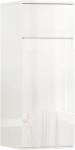 HomCom Dulap de Baie Suspendat cu Sertar și Ușă Lucioasă, Raft Reglabil din Sticlă Securizată, 30x34x79, 4 cm, Alb Lucios | Aosom Romania (837-694V00WT)