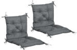 Outsunny Set de Două Perne pentru Scaune de Exterior - Gri | Aosom Romania (84B-138)