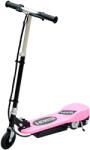 HomCom Monopattino Scooter Elettrico per Bambini 120W Pieghevole Struttura in Metallo, Rosa (AA1-046PK)