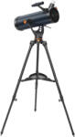 Outsunny Telescop reflector, obiectiv 114 mm, 2 oculare, lunetă de căutare, aluminiu, albastru închis | Aosom Romania (023-006V00SR)