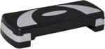 HOMCOM Stepper pentru aerobica reglabil in inaltime 10-15-20 cm, anti-alunecare, Negru si Gri | AOSOM RO (A90-077BK)