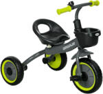 AIYAPLAY Tricicletă pentru Copii cu Scaun Reglabil, Bicicletă pentru Copii cu Coș și Clopoțel, 70.5x53x58 cm, Negru | Aosom Romania (370-267V00BK)