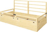 Outsunny Jardinieră pentru plante, suport pentru ierburi, rezistentă la intemperii, 1 spalier, 183 x 98, 5 x 95 cm, lemn natural | Aosom Romania (84H-090V00ND)