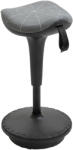 Vinsetto Taburet de birou cu funcție de rotire, taburet ergonomic, reglabil pe înălțime 65, 5-83, 5 cm, înclinabil 120°, Gri | Aosom Romania (836-148V80)
