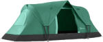 Outsunny Cort de Camping pentru 4 Persoane Impermeabil cu Protecție UV, Ferestre și Stâlpi, 4.55x2.3x1.8 m, Verde | Aosom Romania (A20-132V00DG) Cort