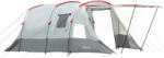 Outsunny Tenta de camping familială 6-8 persoane, tentă tunnel impermeabilă, uși + ferestre, 5, 1 x 2, 4 x 1, 8 cm, gri deschis | Aosom Romania (A20-299V00GY) Cort