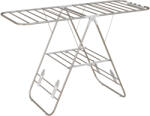 HOMCOM Suport de uscat rufe pliabil pe picioare cu 2 niveluri ajustabile dim. 148L x 60, 5l x 98H cm | Aosom Romania (850-121)