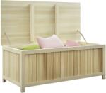 Outsunny Cutie de Depozitare pentru Exterior de 172 Litri, Ideală pentru Terasă, Design din Lemn, Rezistentă la Intemperii | Aosom Romania (84G-185V00ND)