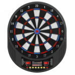 SPORTNOW Dartboard electronic pentru 1-8 jucători, afișaj LCD, 6 seturi de săgeți, multicolor | Aosom Romania (A70-119V00MX)