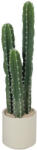 HOMCOM Plantă artificială Cactus mare 95 cm cu ghiveci, realist pentru casă, birou, verde | Aosom Romania (83C-202V00GN)