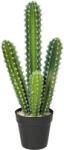 HOMCOM Plantă artificială Cactus 53 cm în ghiveci pentru casă, birou | Aosom Romania (83C-207V00GN)
