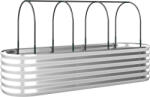 Outsunny Strat Înălțat de Grădină cu Seră și Jardinieră | Aosom Romania (84H-570V00SR)