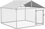 PawHut Cusca Joaca Exterior pentru Caini Mici/Mijlocii, Rezistenta cu Copertina Impermeabila | Aosom Romania (D02-178V00SR)