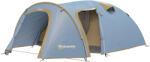 Outsunny Cort de camping pentru 4 persoane, cort tunel impermeabil cu 2 uși, cârlig, geantă de transport 3, 45 x 2, 4 x 1, 3 m albastru deschis | Aosom Romania (A20-458V00LB) Cort