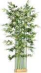 HOMCOM Bambus Artificial, Plantă Decorativă, Aspect Realist, Ușor de Întreținut, Pentru Casă, 180 cm, Verde | Aosom Romania (830-686V00GN)