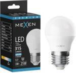 Mexen Nova, LED izzó E27, G45, 3W, hideg - 6500K, 315 lm - L101-E27-0365-01 (L101-E27-0365-01)