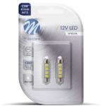 m-tech C5W 41mm 4LED, fehér, 2db (LB311W)