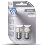 m-tech BAY15d P21/5W 8LED, fehér, 2db (LB089W)