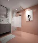 Erga Paris, Beépíthető zuhanykabin 130x200 cm, 8 mm-es átlátszó/maszkos üveg, matt arany profil, ERG-V02-PARIS-130x200-MF-GB (ERG-V02-PARIS-130X200-MF-GB)