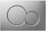 Geberit Geberit, GEBERIT SIGMA01 vezérlőgomb Könnyen tisztítható, 2 öblítési mennyiséghez, matt króm, 115.770. JQ. 5 (115.770.JQ.5)