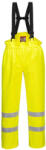 Portwest Lángmentes antisztatikus esőnadrág - bélés nélkül sárga XL
