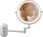 Rea Glow, kozmetikai LED falitükör 20 cm, króm, HOM-70003 (HOM-70003)