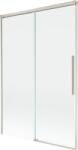 Mexen Rox, kétszárnyú tolóajtós kádparaván 120 x 150 cm, 8 mm-es átlátszó üveg, acélprofil, 8C9-120-001-97-00 (8C9-120-001-97-00)