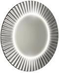 SAPHO Sapho, PRIDE kerek tükör LED világítással a keretben, átmérő 90cm, ezüst, PD952 (PD952)