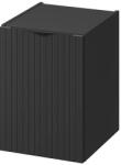 Cersanit Tirso, alacsony kiegészítő szekrény 400x447x551 mm, fekete matt, S1017-008 (S1017-008)