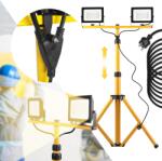 Toolight Rea, Halogén LED épületek állványon RSL005-2x50N, OSW-10204 (OSW-10204)