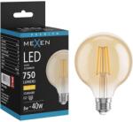 Mexen Vintis, LED izzó E27, G95, 8W, Meleg - 2700K, 750 lm, borostyánszínű - L157-E27-0827-50 (L157-E27-0827-50)