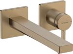 Hansgrohe Tecturis E, egykaros EcoSmart+ süllyesztett mosdócsaptelep 225 mm-es kifolyóval, szálcsiszolt bronz, HAN-73051140 (HAN-73051140)