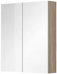 Mereo Mereo, Aira, fürdőszoba konyha 60 cm vagy 80 cm, tükör szekrény, 2x ajtók, kronberg tölgy, MER-CN716GD (MER-CN716GD)