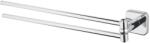 BISK Erga Forte, 2 karos forgatható törölközőtartó 470 mm, króm, ERG-06845 (ERG-06845)