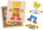 Bigjigs Toys Обличащ пъзел Мечо Пух (BJ765)