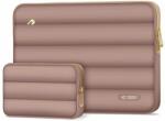 Tech-Protect Калъф за лаптоп Tech-Protect Puffy Laptop Sleeve, до 14" (35.56 cm), текстил, специална подплата, кафяв (THP3475)