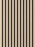 Mexen Lam-F, akusztikus fali lécek 275 × 30 cm, 8 mm-es filc hátlap, műszaki furnér, homokszínű tölgy, S105-275307-3015-001 (S105-275307-3015-001)
