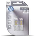 m-tech W5W W2.1x9.5d 16LED, fehér, 2 db (LB077W)