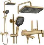 Rea Arlo, zuhanyszett mosdóval, matt arany, REA-P7441 (REA-P7441)