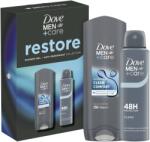 Dove Men+Care Set Restore - Gel de duș și Deodorant spray , 250 + 150 ml (5ULZZAL0GB0250150D)