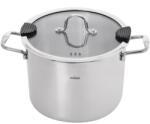 ORION Rozsdamentes acél edény VENICE 2, 3 l, üveg fedő (113376)