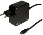 Inter-Tech Alimentator Inter-Tech PD-2045, 20 V, 3 A, USB-C, 45 W, Black (88882221)