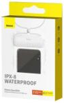 Baseus AquaGlide tok IPX8, akár 7, 2" Slide Lock, Átlátszó (BS-PC029) (BS-PC029-WHT)